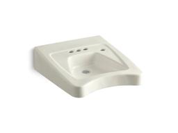 Kohler Morningsidee 20'' X 27'' Wall-mount/concealed Arm Carrier Wheelchair Bathroom Sink With 4'... - image 4