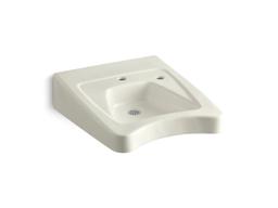 Kohler Morningsidee 20'' X 27'' Wall-mount/concealed Arm Carrier Wheelchair Bathroom Sink With Si... - image 4