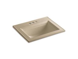 Kohler Memoirs Stately 22-3/4'' Rectangular Drop-in Bathroom Sink - Thunder Grey - image 3