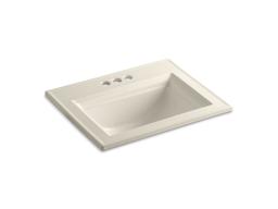 Kohler Memoirs Stately 22-3/4'' Rectangular Drop-in Bathroom Sink - Thunder Grey - image 4