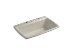 Cape Dory 33'' x 22'' x 9-5/8'' top-mount single-bowl kitchen sink with 4 faucet holes - image 12