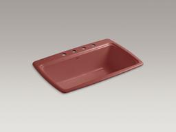 Cape Dory 33'' x 22'' x 9-5/8'' top-mount single-bowl kitchen sink with 4 faucet holes - image 16