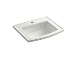 Archer 22-3/4'' rectangular drop-in bathroom sink - image 19