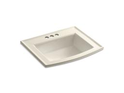 Archer 22-3/4'' rectangular drop-in bathroom sink - image 15
