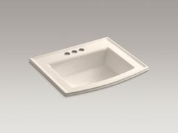 Archer 22-3/4'' rectangular drop-in bathroom sink - image 16