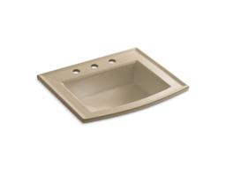 Archer 22-3/4'' rectangular drop-in bathroom sink - image 14