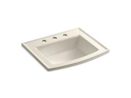 Archer 22-3/4'' rectangular drop-in bathroom sink - image 15