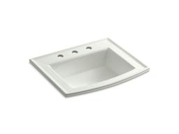 Archer 22-3/4'' rectangular drop-in bathroom sink - image 20