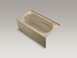 Devonshire 60'' x 32'' alcove heated whirlpool bath, left drain - image 2