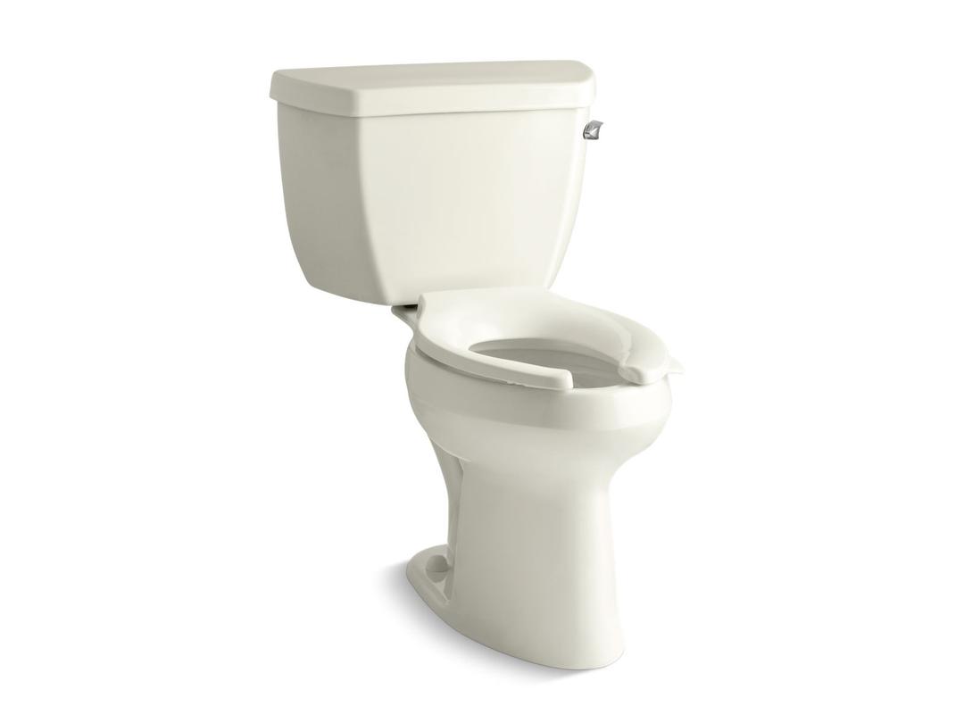 Highline Classic Two-piece elongated toilet, 1.0 gpf by Kohler
