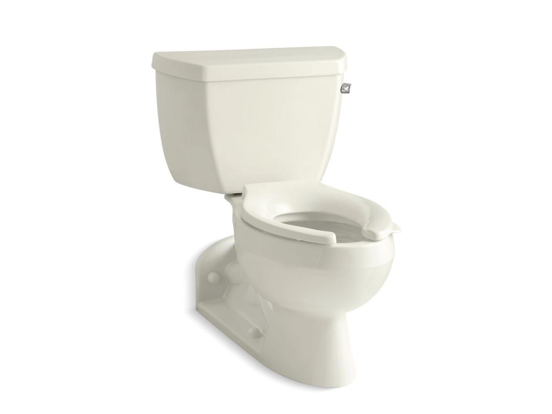 BarringtonE Two-piece elongated toilet, 1.0 gpf by Kohler