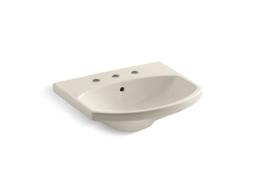 Cimarron 22-3/4'' rectangular pedestal bathroom sink - image 14