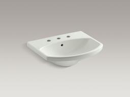 Cimarron 22-3/4'' rectangular pedestal bathroom sink - image 20