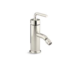Kohler Purist Horizontal Swivel Spray Aerator Bidet Faucet With Straight Lever Handle - Vibrant P... - image 1