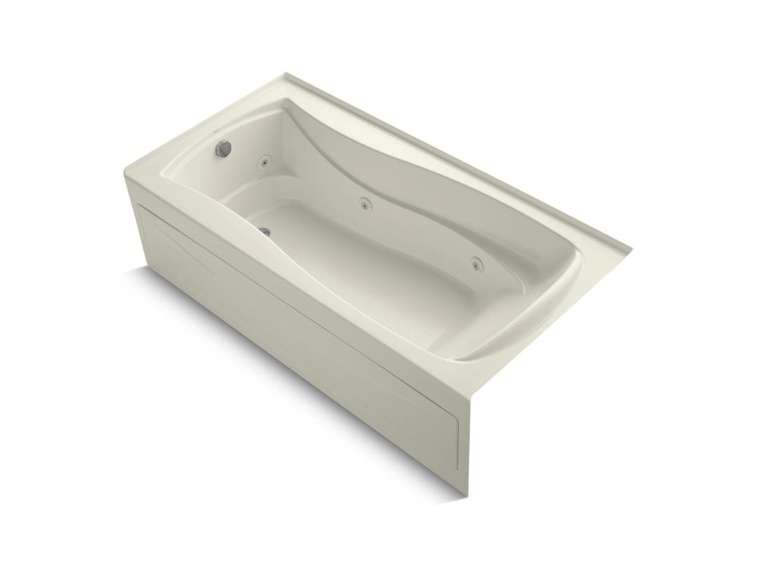 Kohler Mariposa 72'' X 36'' Alcove Whirlpool Bath With Integral Apron, Integral Flange And Left-h... by Kohler