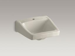 ChesapeakeE 19-1/4'' x 17-1/4'' wall-mount/concealed arm carrier bathroom sink with single faucet hole - image 5