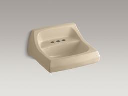Kohler Kingstone 21-1/4'' X 18-1/8'' Wall-mount/concealed Arm Carrier Bathroom Sink With 4'' Cent... - image 3