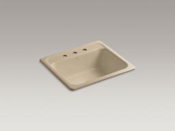 Kohler Mayfielde 25'' Top-mount Single-bowl Kitchen Sink - Black - image 2