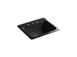 Kohler Mayfielde 25'' Top-mount Single-bowl Kitchen Sink - Black - image 1