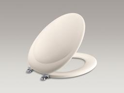 Revival(R) elongated toilet seat with Polished Chrome hinges - image 4