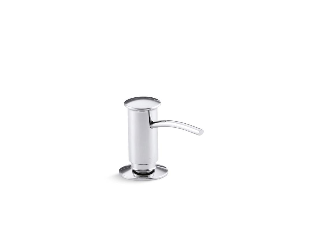 Contemporary design soap/lotion dispenser by Kohler