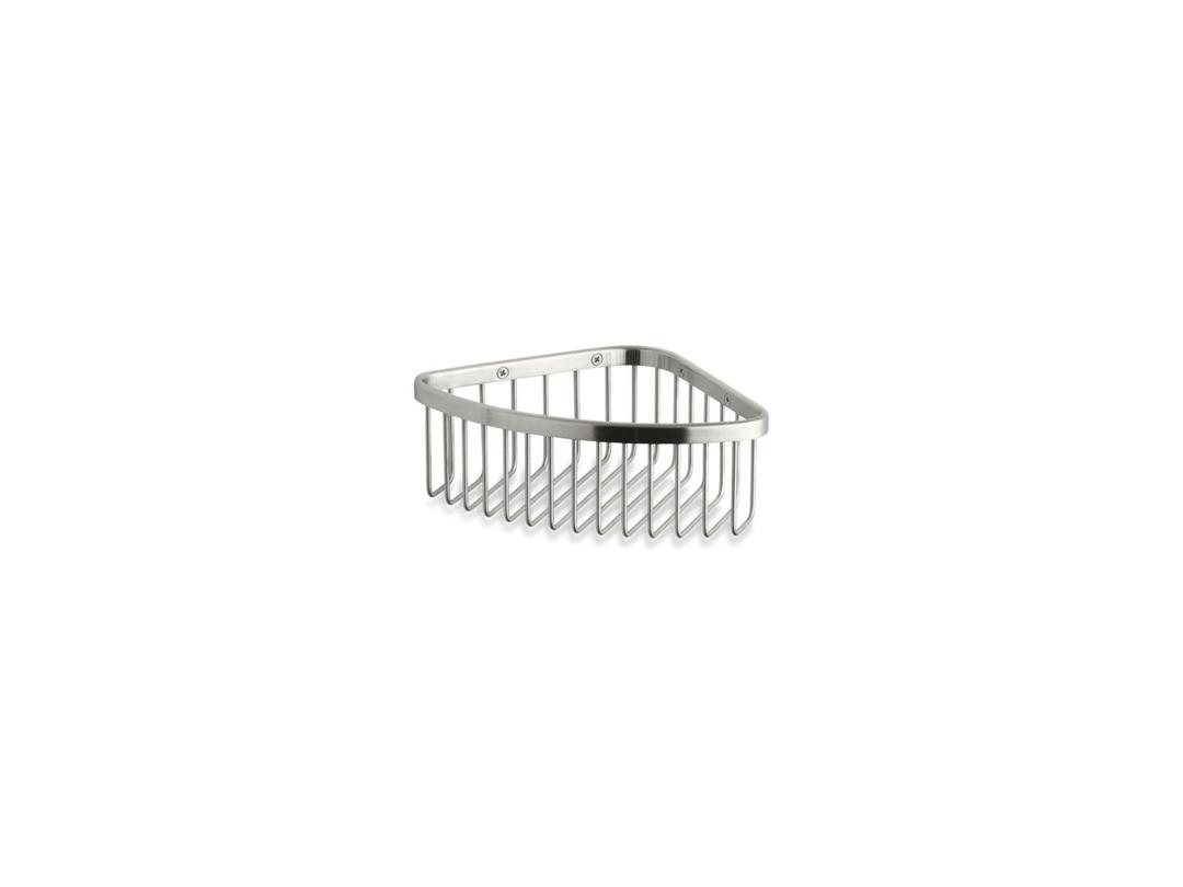 Kohler Medium Shower Basket - Brushed - Stainless by Kohler