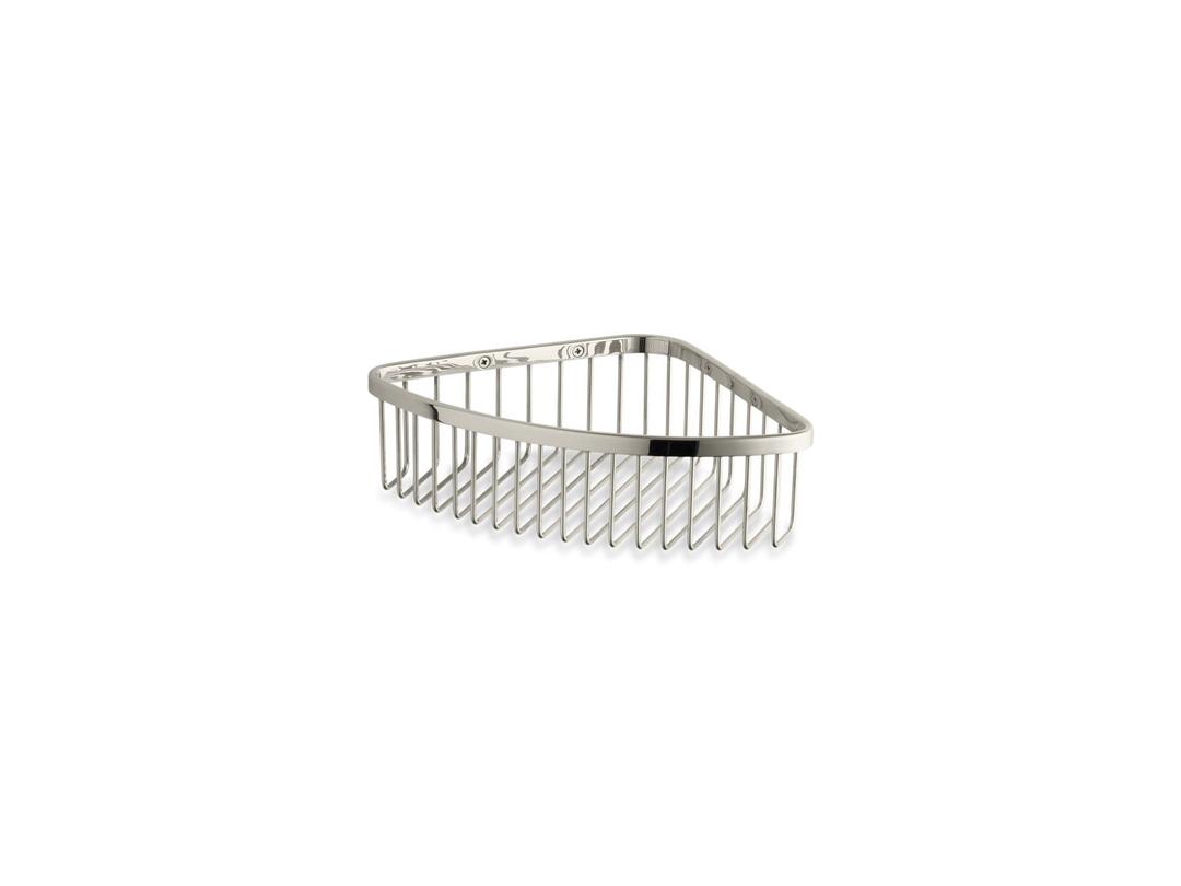 Kohler Large Shower Basket - Vibrant Polished - Nickel by Kohler