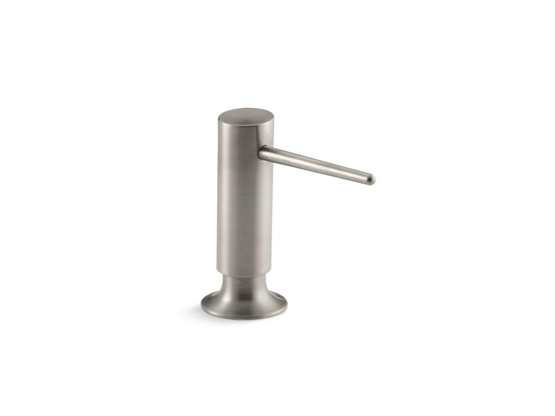 Contemporary design soap/lotion dispenser by Kohler