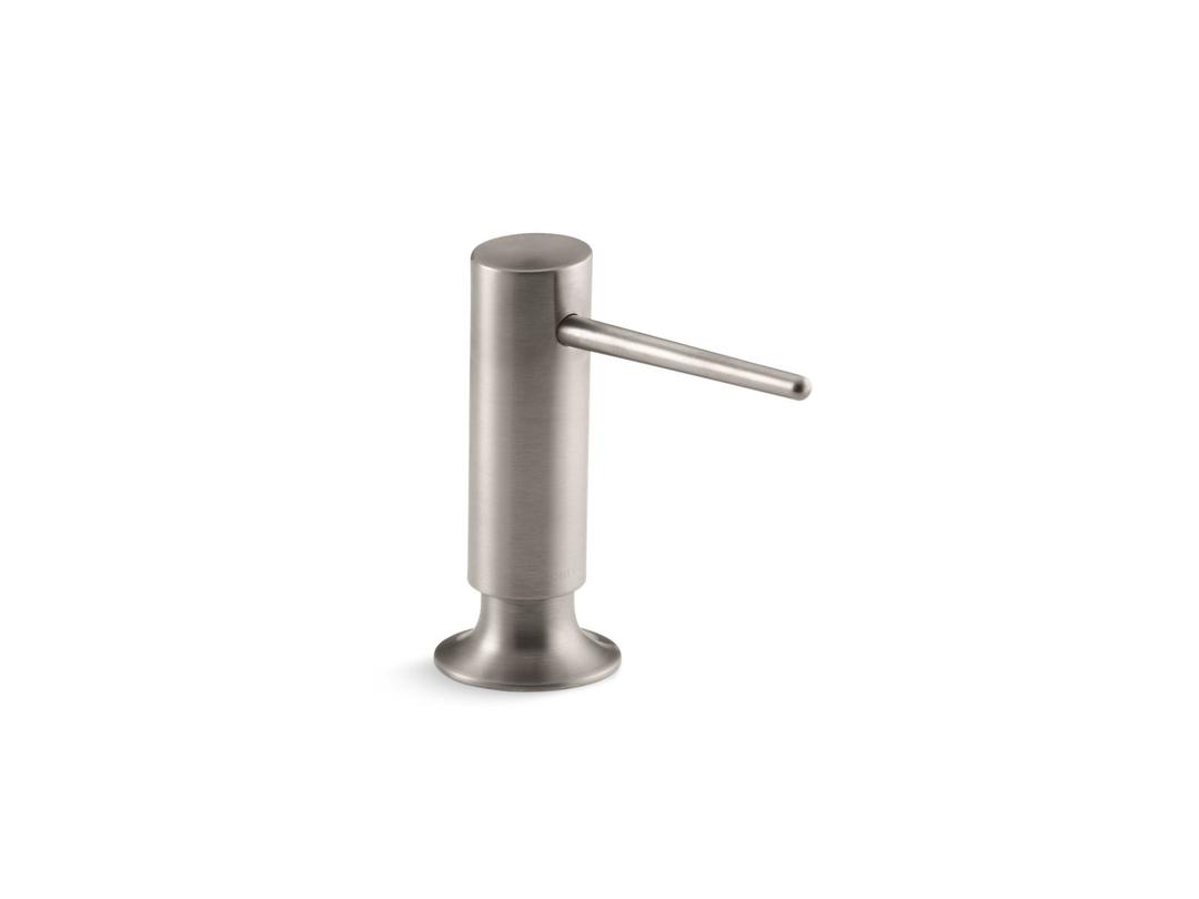 Contemporary design soap/lotion dispenser by Kohler
