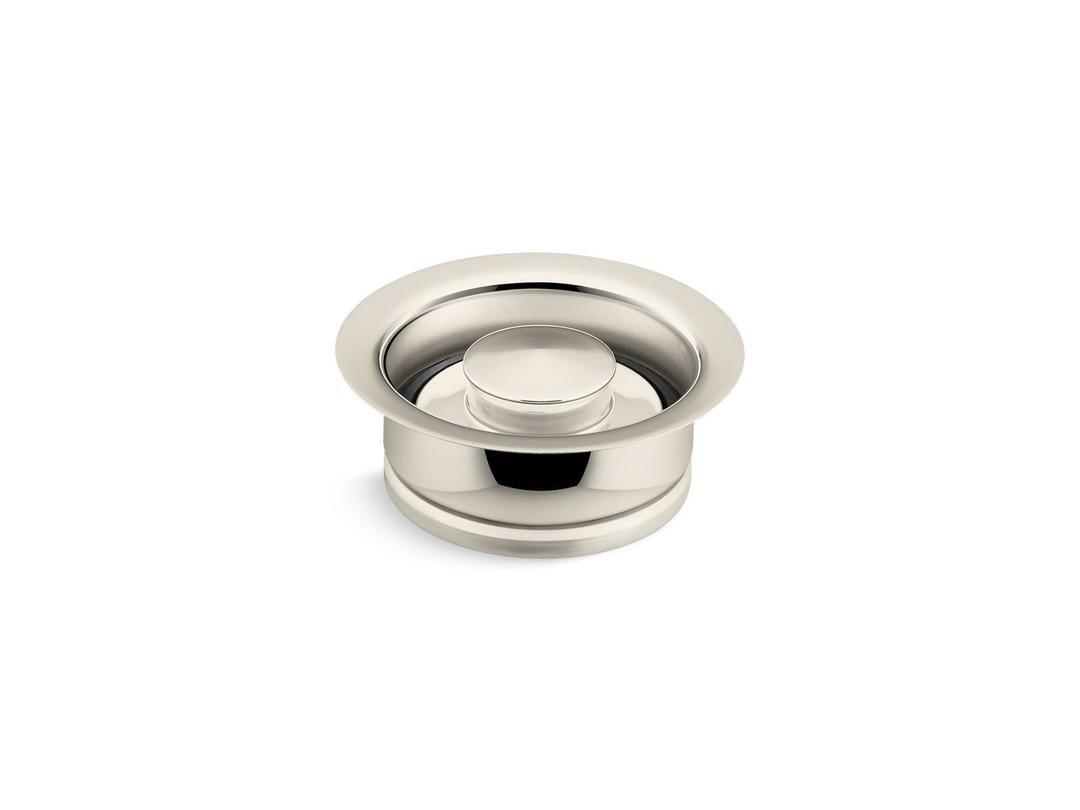 Disposal flange with stopper by Kohler