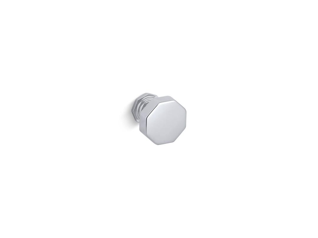 Kohler Pinstripe Cabinet Knob - - Polished Chrome by Kohler