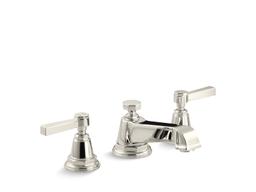 Kohler Pinstripe Widespread Bathroom Sink Faucet With Lever Handles, 1.2 Gpm - Vibrant Polished -... - image 1