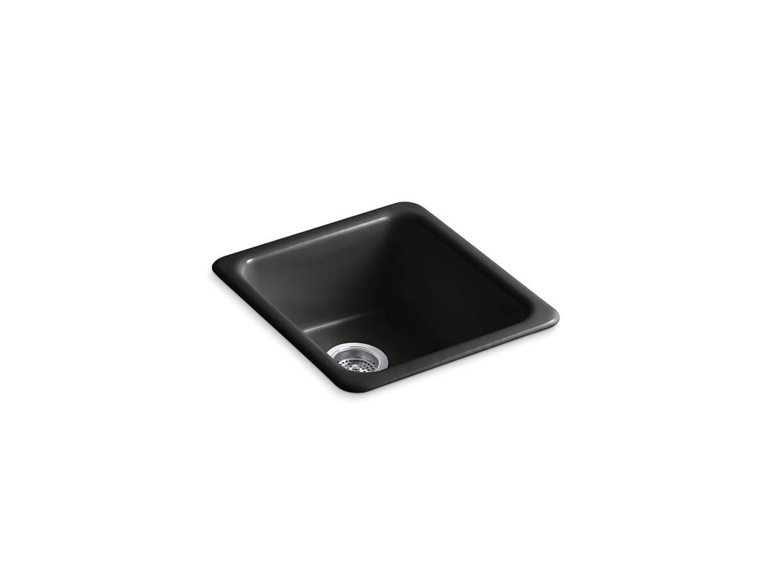 Kohler | Iron/Tones | Undermount Kitchen Sink - Black by Kohler