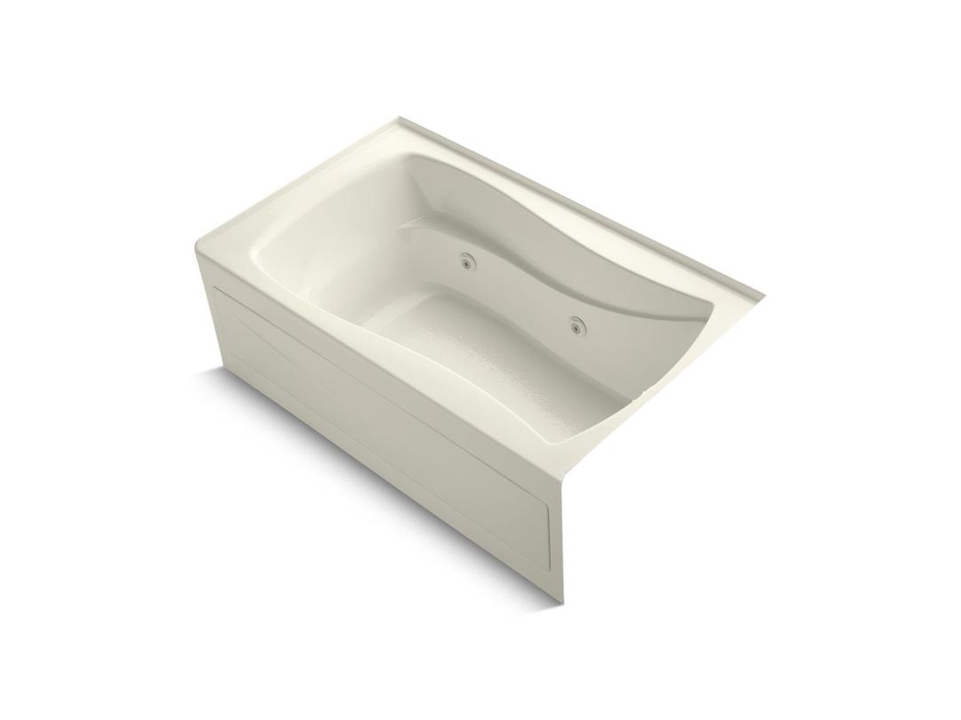 Kohler Mariposa 60'' X 36'' Alcove Whirlpool With Integral Apron, Integral Flange, Right-hand Dra... by Kohler