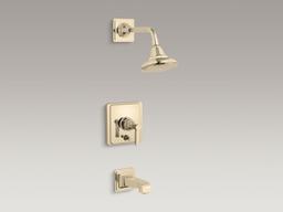 Kohler Pinstripe Pure Rite-temp Bath and Shower Trim Kit with Push-button Diverter and Lever... - image 2