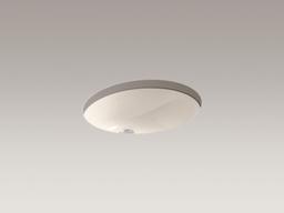 Caxton 19-1/4'' oval undermount bathroom sink with glazed underside, no overflow - image 14