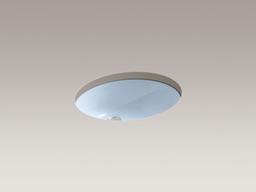 Caxton 19-1/4'' oval undermount bathroom sink with glazed underside, no overflow - image 16