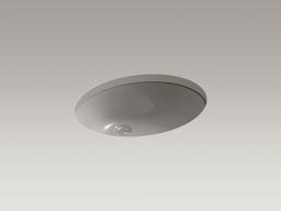 Caxton 21-1/4'' oval undermount bathroom sink with glazed underside, no overflow - image 11