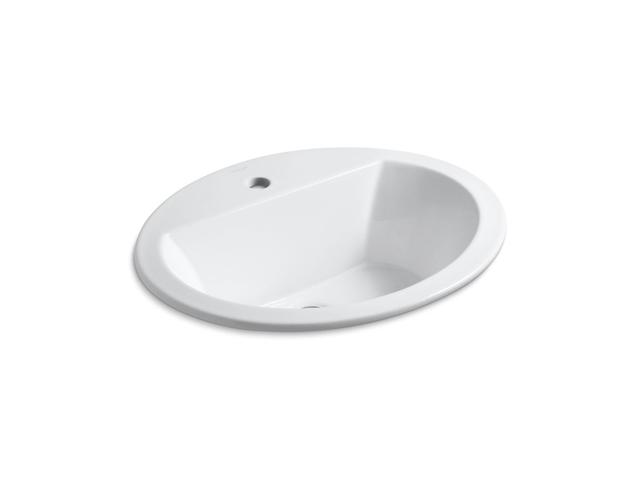 Bryant 20-1/4'' oval drop-in bathroom sink