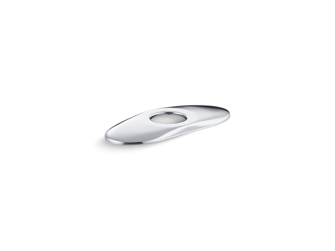 Escutcheon plate, 6'' - Polished Chrome by Kohler