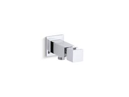 Kohler Loure Hand Shower Holder | Wall Mount | With Supply Elbow and Check Valve - Polished Chrome - image 1