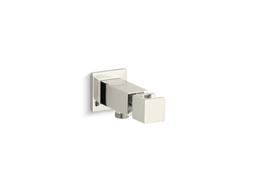 Kohler Loure Hand Shower Holder | Wall Mount | With Supply Elbow and Check Valve - Polished Chrome - image 2