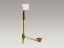 Tea-for-Two 1-1/2'' contoured pop-up drain and overflow for above- or through-the-floor installation - image 6