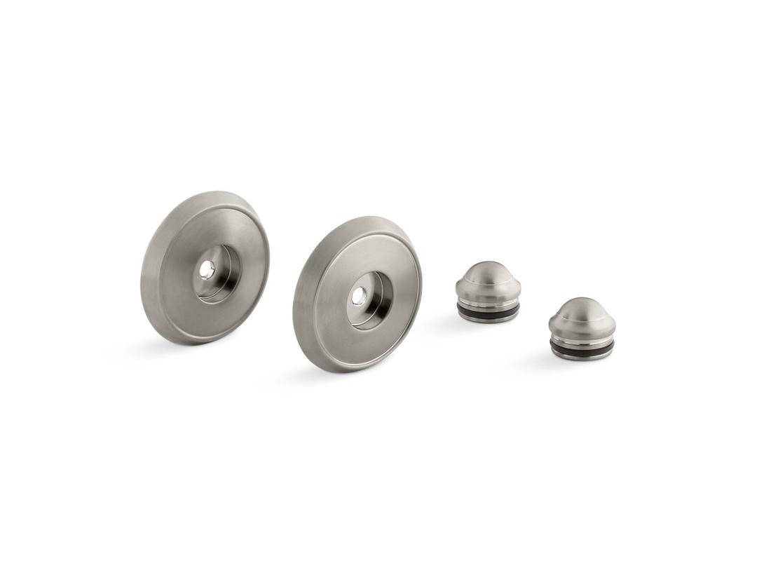 Forte Bancroft Slidebar trim kit - Vibrant Brushed Nickel by Kohler