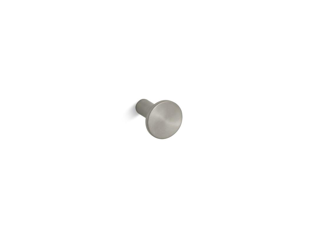 Kohler Purist Cabinet Knob - Vibrant Brushed Nickel by Kohler