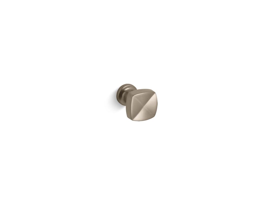 Kohler Margaux Knob Cabinet Hardware - Vibrant Brushed Bronze by Kohler
