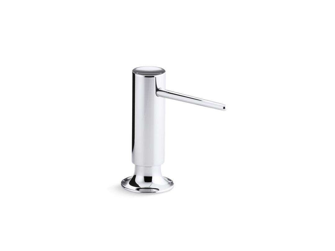 Contemporary design soap/lotion dispenser by Kohler
