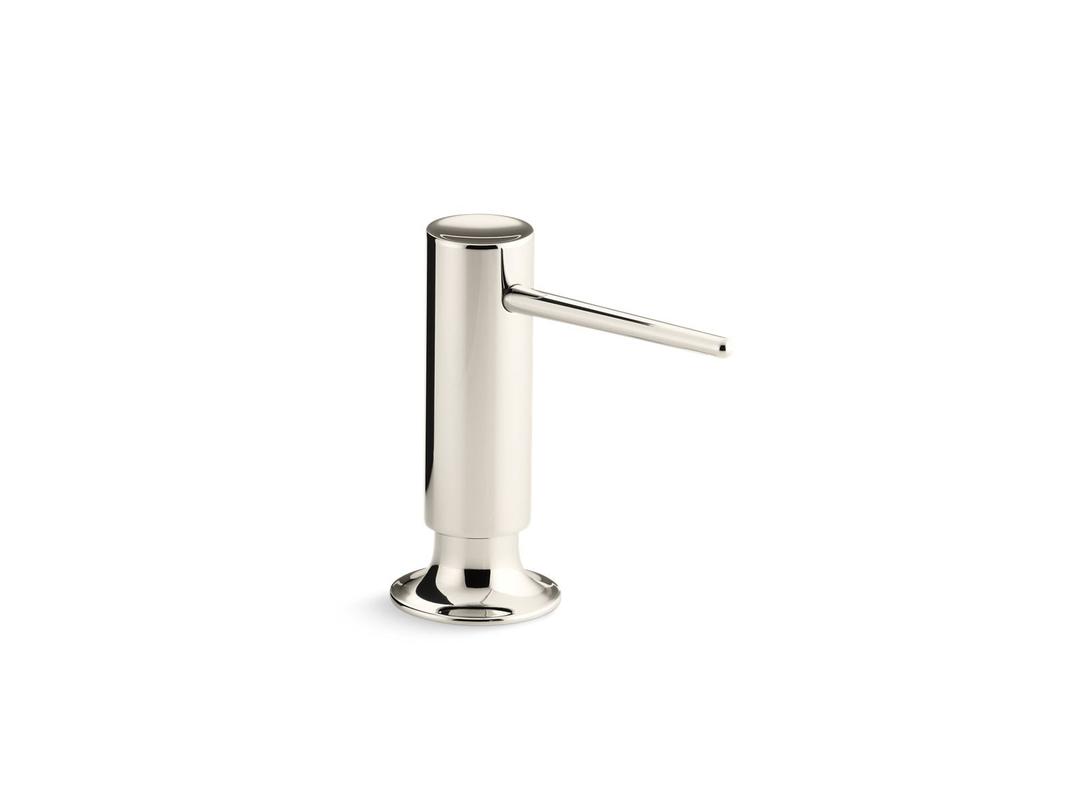 Contemporary design soap/lotion dispenser by Kohler