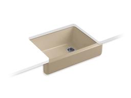 Kohler Whitehaven Farmhouse Sink | 29-1/2 Inch | Single Bowl | Short Apron - White - image 3