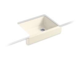 Kohler Whitehaven Farmhouse Sink | 29-1/2 Inch | Single Bowl | Short Apron - White - image 4